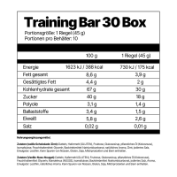Nduranz Training Bar Riegel 10er Box Weiße Schokolade Zimt