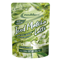 IronMaxx Iced Matcha Latte Protein Drink 400g