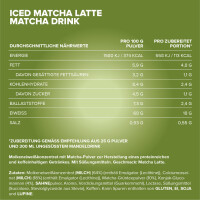 IronMaxx Iced Matcha Latte Protein Drink 400g
