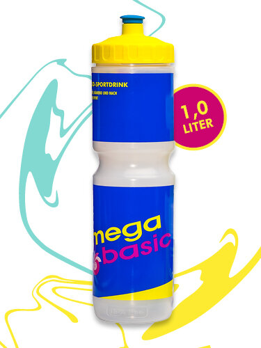 Mega Basic Trinkflasche 1 LIter
