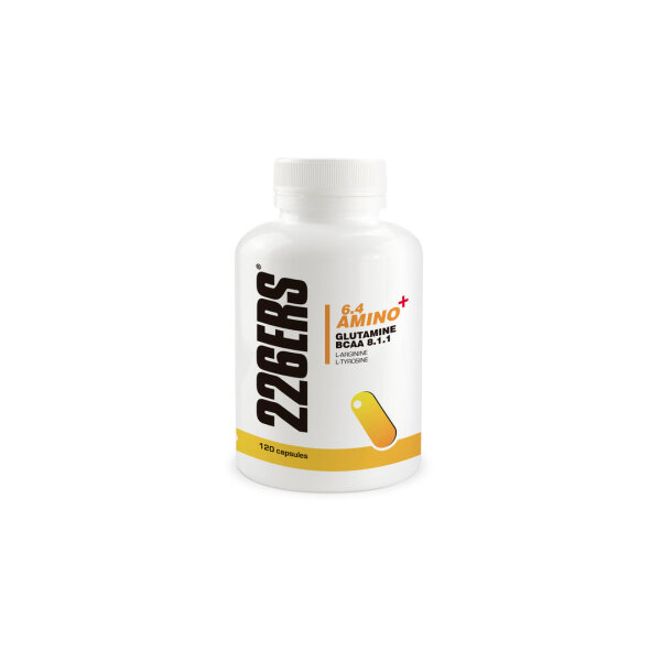 226ERS 6,4 Amino+Glutamin+BCAA+L-arginin+L-tyrosin 120 Kapseln