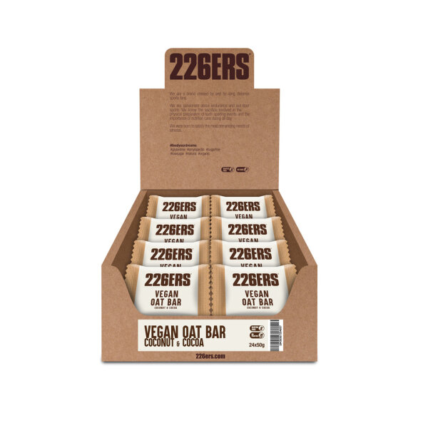 226ERS Vegan OAT Bar Riegel 24er Box gemischt
