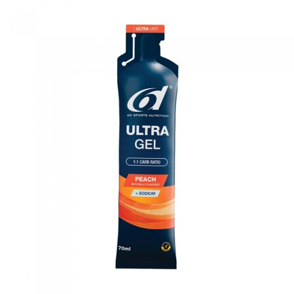 6d Sports Nutrition Ultra Gel Pfirsich