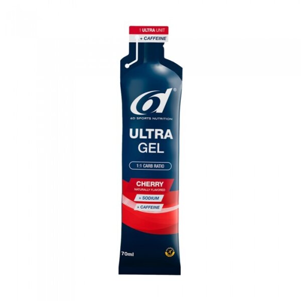 6d Sports Nutrition Ultra Gel Cherry+Koffein