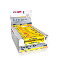 Sponser Carnitin 1000 Ampulle 30er Box MHD 12-2025