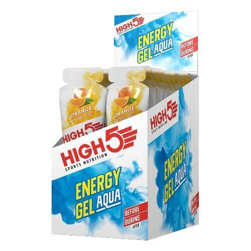 High5 Energy Gel Aqua 20er Box Orange MHD 12-2025