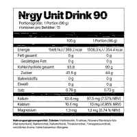 Nduranz Nrgy Unit Drink 90 -1200g Beutel Orange