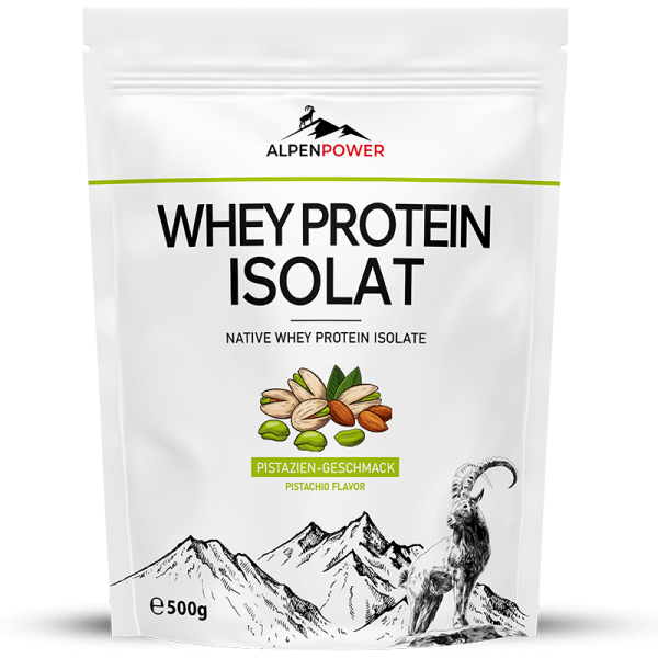 AlpenPower Native Whey Isolat 500 g Pistazie