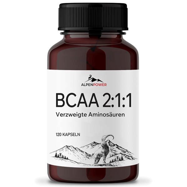 AlpenPower BCAA 2:1:1 Kapseln 120