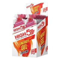 High5 Energy Gel 20er Box Rasberry + Koffein MHD 01-2026