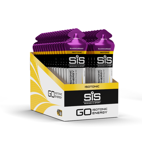 SIS Isotonic Energy Gel 30er Box Blackcurrant MHD 11-2025