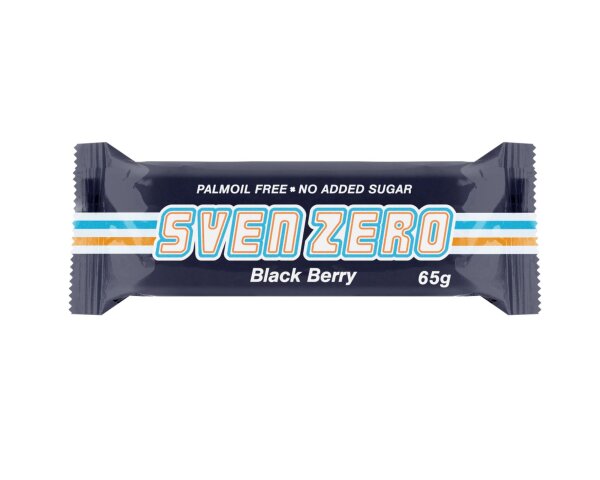 Sven Zero Energie Riegel 65g Palmölfrei 20er Box MHD 10-2025 Black Berry