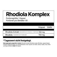4Endurance Rhodiola Komplex 60 Kapseln