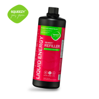 Squeezy Liquid Energy Gel Refiller 1000ml Raspberry...