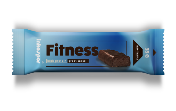 Inkospor Fitness Protein Riegel Rum-Trüffel MHD 01-2026