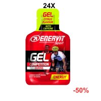 Enervit Sport Gel 24er Box Zitrusfrüchte+Coffein
