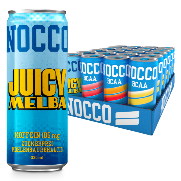 NOCCO Fertiggetränk 330ml (24x) Tray Juicy Melba