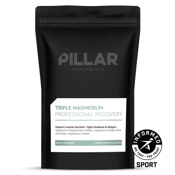 Pillar Performance - Triple Magnesium 200g Pulver (Beutel) Lemon Lime