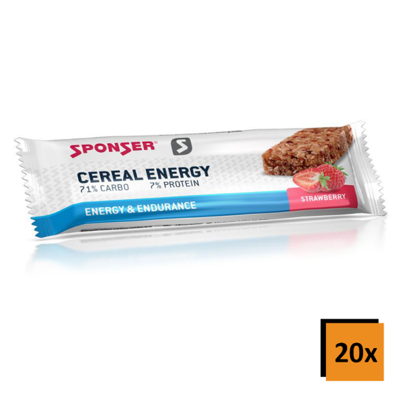 Sponser Cereal Energy Bar Riegel 20er Box