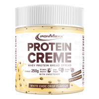 IronMaxx Protein Creme White Choc Crisp MHD 02-2026