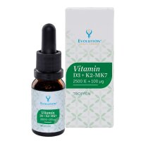Evolution Vitamin D3 2.55 I.E.+K2-MK7 100μg