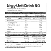 4Endurance Nduranz Nrgy Unit Drink 90 -1200g Beutel Cherry