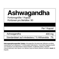 4Endurance Ashwagandha 90 Kapseln