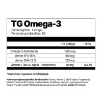 4Endurance TG Omega3 - 60 Sofgels