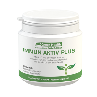Panaceo Green Health Immun Aktiv Plus 90 Kapseln MHD 03-2026