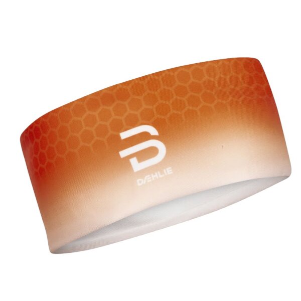 Daehlie Stirnband Polyknit Print - Orange
