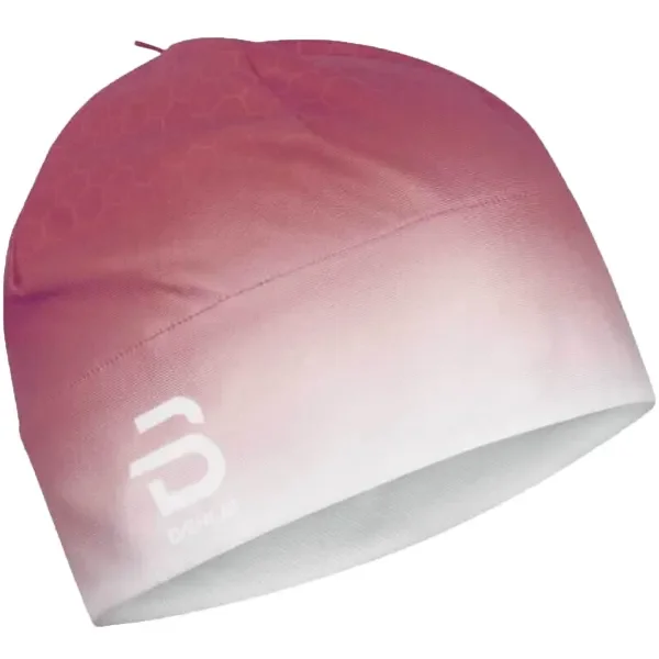 Daehlie Mütze Polyknit Print - Dunkelrot