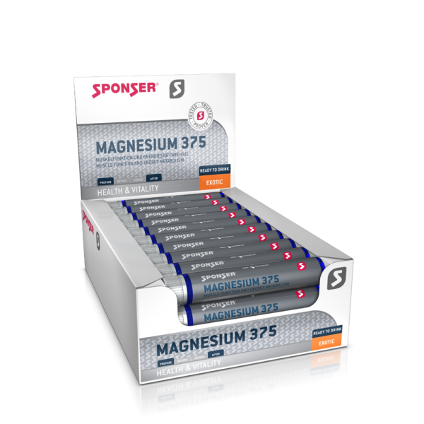 Sponser Magnesium 375 Ampullen 30er Box