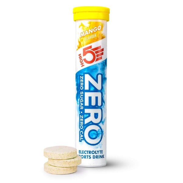 High5 Zero Active 1 x 20 Braustabletten Dose Mango
