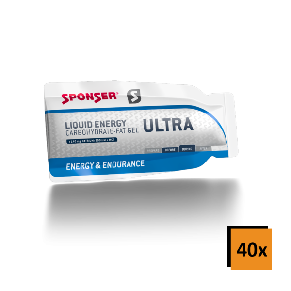 Sponser Liquid Energy Ultra Gel 40er Box MHD 04-2026