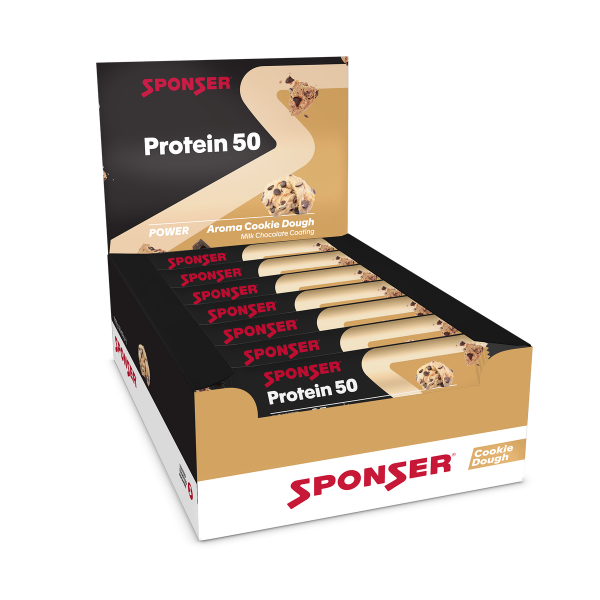 Sponser Protein 50 Cookie Dough Riegel 20er Box