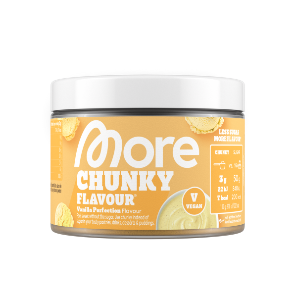 More Nutrition Chunky Flavour 150g Dose Vanilla