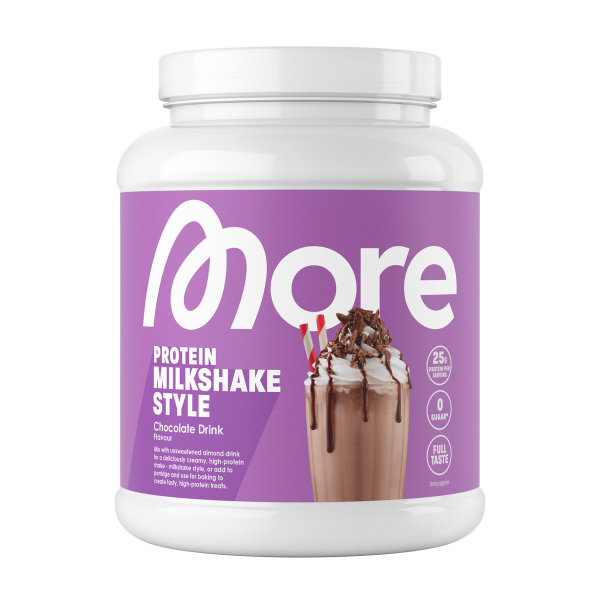 More Nutrition Protein Milkshake Style 600g Chocolate Drink