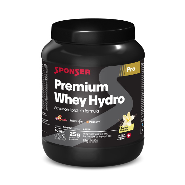Sponser Premium Whey Hydro 850g Dose