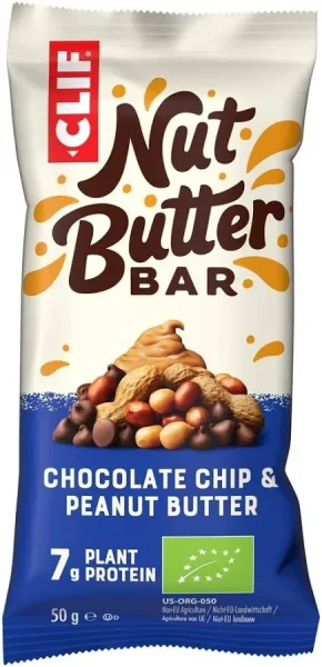 Clif Nut Butter Filled Riegel 12er Box MHD 05-2026 Schokoladestückchen-Erdnussbutter (Chocolate Chip&Peanut Butter)