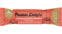 Multipower Protein Delight Riegel 18er Box Vanilla Cashew Caramel MHD 03-2026