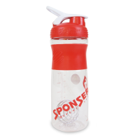 Sponser Pro Shaker mit Mischkugel schwarz/blau