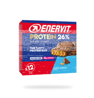 Enervit Protein 26% Riegel 40g 12er Box gemischt