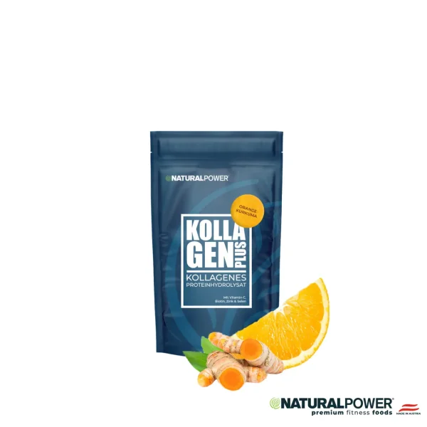 Natural Power Kollagen Plus 350g - Orange Kurkuma