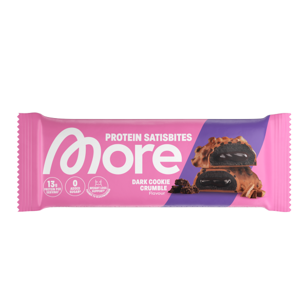 More Nutrition More Protein Satisbites Riegel 5er Pack Dark Cookie Crumble