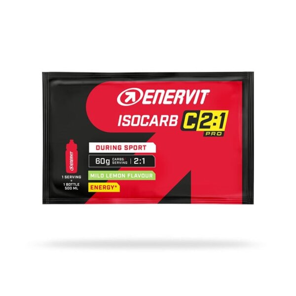 Enervit Isocarb C2:1 Pro Portionsbeutel MHD 09-2026