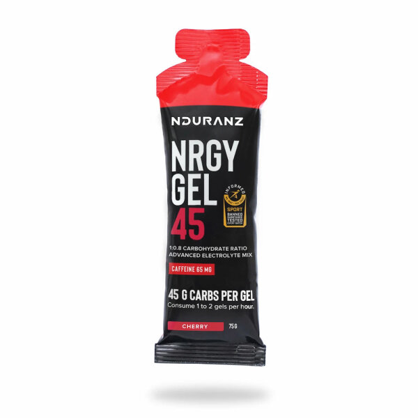Nduranz Nrgy Gel mit Koffein Cherry+Koffein