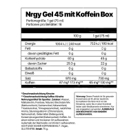 Nduranz Nrgy Gel mit Koffein 5er Pack gemischt