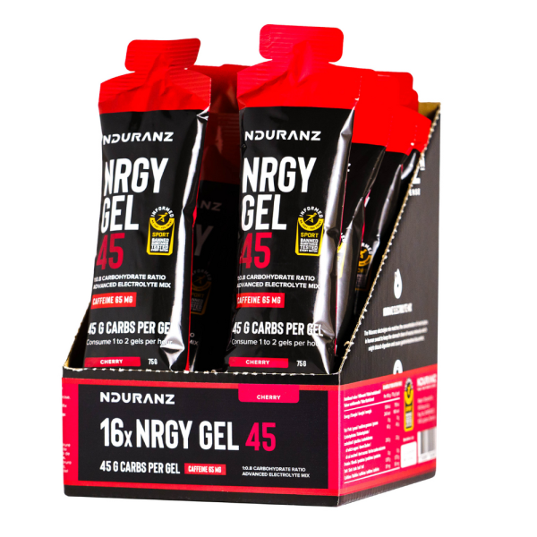 Nduranz Nrgy Gel mit Koffein 16er Box