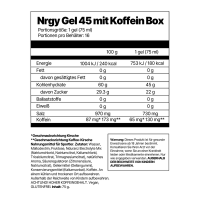 Nduranz Nrgy Gel mit Koffein 16er Box gemischt