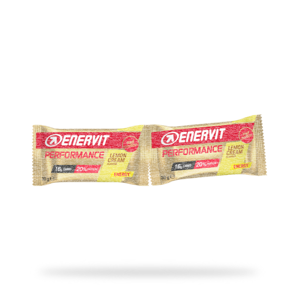 Enervit Sport Performance Bar Riegel (2x30g) 28er Riegelbox Lemon Cream MHD 06-2026